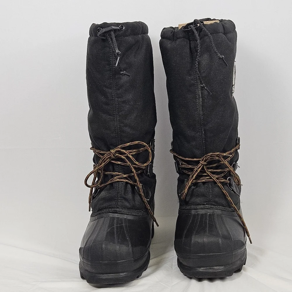 Sorel Kaufman Canada Black Winter Boots Size 7